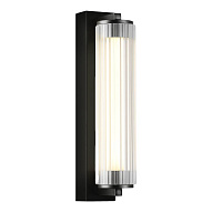 utsenka-SL6224.401.01 Светильник настенный ST-Luce Черный/Прозрачный LED 1*8W 4000K БАМБУ 500_191_2950604